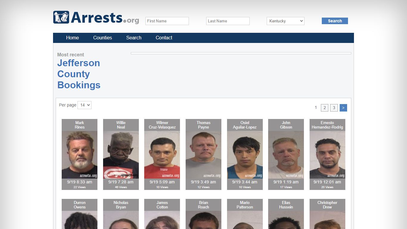 Jefferson County Arrests and Inmate Search